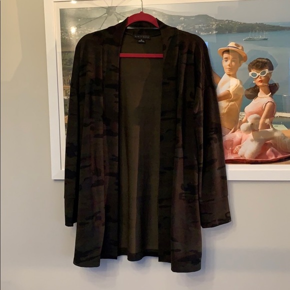 💕HP💕Sanctuary camo print open cardigan - Picture 4 of 9